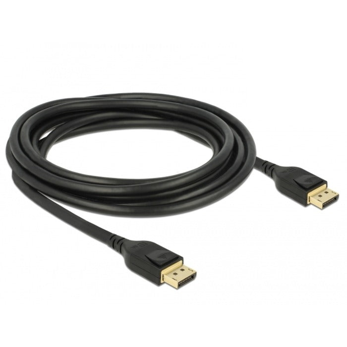 Afbeelding laden in galerijviewer, Delock displayport kabel (zwart, 3 meter, 8k)
