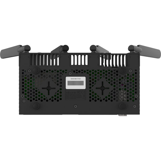 Mikrotik rb4011igs+5hacq2hnd-in router (zwart, annapurna alpine al21400 cpu, sfp+, wi-fi 5)