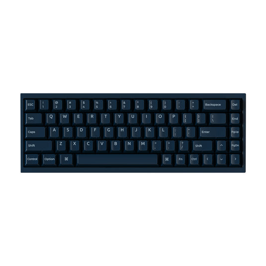 Keychron q16 he 8k magnetic switch keyboard (blauw, us lay-out (qwerty), ultra-fast lime, 65%, rgb, hot swap, 8k)
