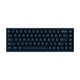 Keychron q16 he 8k magnetic switch keyboard (blauw, us lay-out (qwerty), ultra-fast lime, 65%, rgb, hot swap, 8k)