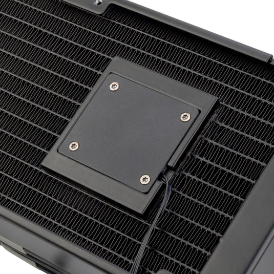 Silverstone xe360pd waterkoeling (zwart zilver)