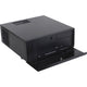 Silverstone sst-gd07b-c htpc behuizing (zwart | 1x usb-a | 1x usb-c)