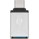 Goobay usb-c usb a otg superspeed adapter (zilver)