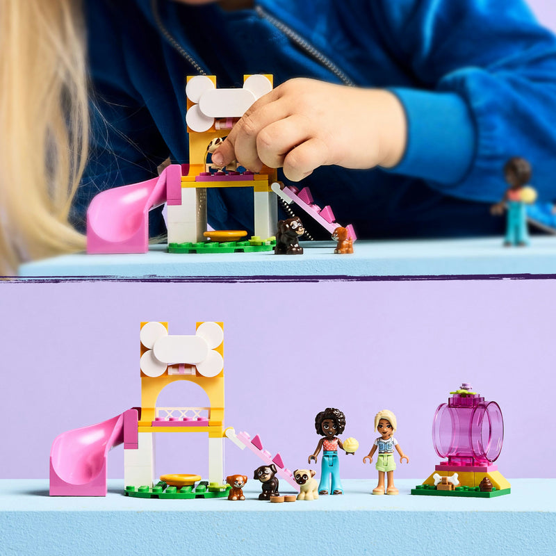 Afbeelding laden in galerijviewer, Lego friends hondenspeeltuin rollenspel bouwpakket - 42665
