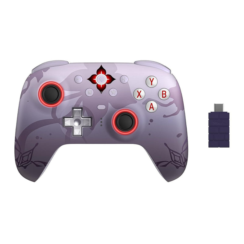 Afbeelding laden in galerijviewer, 8bitdo ultimate 2 wireless controller - honkai: star rail - evernight (lichtpaars, 2.4 ghz bluetooth, usb, pc)
