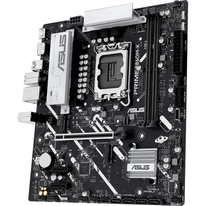 Afbeelding laden in galerijviewer, Asus prime b860m-k socket 1851 moederbord (2.5 gb-lan, sound, µatx)
