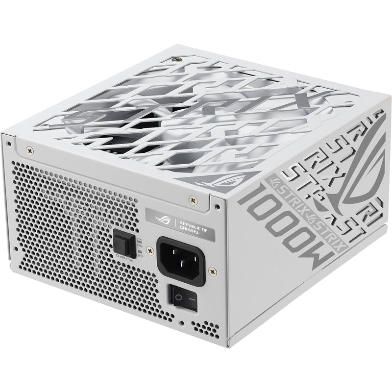 Afbeelding laden in galerijviewer, Asus rog strix platinum white edition modulaire 1000 watt voeding (wit, 1x 12v-2x6, 4x pcie)
