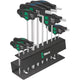 Wera bicycle set 6, 10‑delig schroevendraaier (zwart groen)