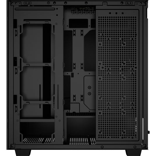Sharkoon rebel c50 black midi tower behuizing (zwart | 2x usb-a | 1x usb-c)