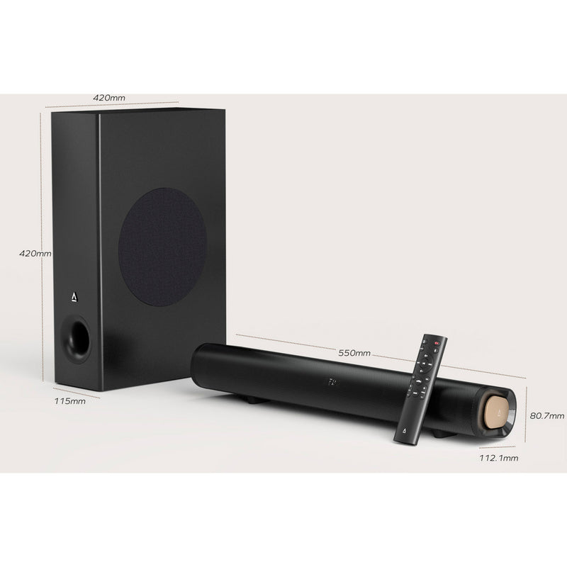 Afbeelding laden in galerijviewer, Creative stage pro soundbar (zwart, hdmi 2.0, bluetooth, usb-audio)
