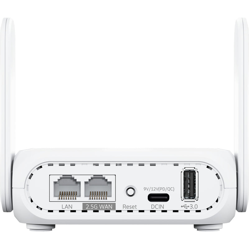 Afbeelding laden in galerijviewer, Asus rt-be58 go draadloze wlan lte router (wit)
