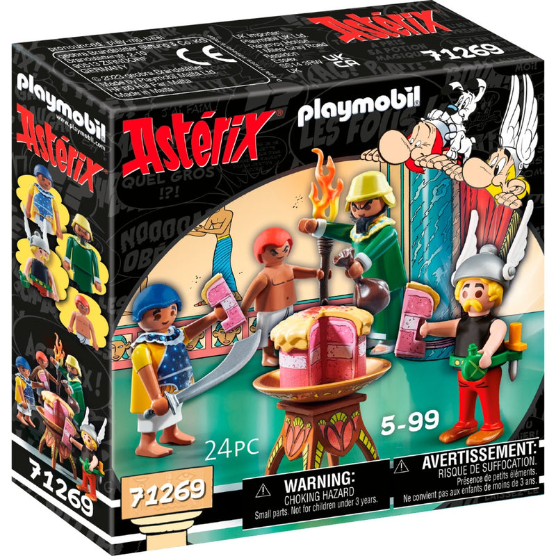 Afbeelding laden in galerijviewer, Playmobil asterix - de vergiftigde taart van plurkis constructiespeelgoed (71269)
