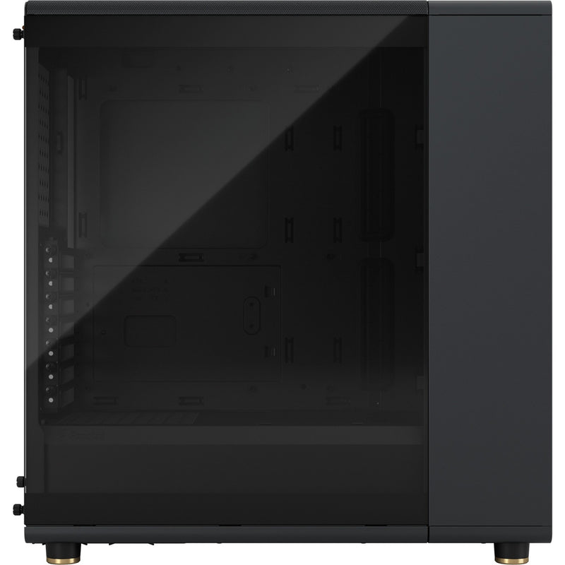 Afbeelding laden in galerijviewer, Fractal design north midi tower behuizing (zwart houtkleur | 2x usb-a | 1x usb-c | tempered glass)
