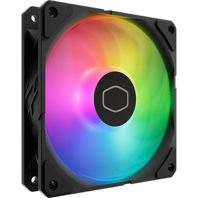 Afbeelding laden in galerijviewer, Cooler master sickleflow edge 120 argb case fan (zwart, 120 x 120 x 25 mm, pwm, met a1 mini led controller)
