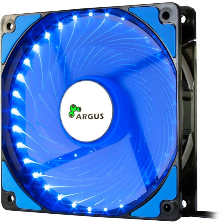 Afbeelding laden in galerijviewer, Inter-tech l-12025 120x120x25mm case fan (zwart, 120 x 120 x 25 mm)
