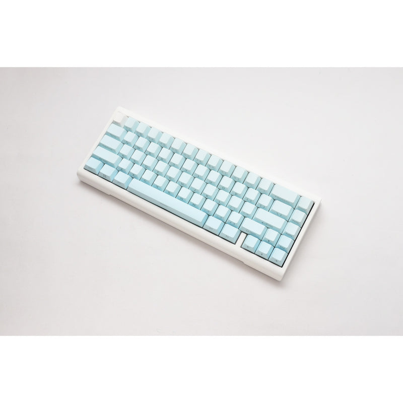 Afbeelding laden in galerijviewer, Ducky projectd tinker 65 - pom edition met qmk via rgb mechanisch toetsenbord (lichtblauw, us lay-out (qwerty), kailh box cream pro, 65%, rgb leds, double-shot pbt, hot-swappable pom, gasket mount)
