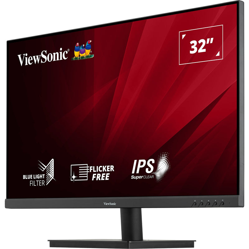 Afbeelding laden in galerijviewer, Viewsonic va3209-2k-mhd 31.5 monitor (zwart, 2x hdmi, 1x displayport, sound)
