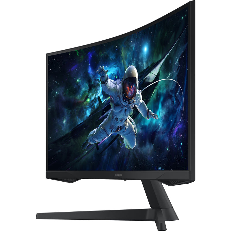 Afbeelding laden in galerijviewer, Samsung odyssey g5 g55c 27 curved gaming monitor (zwart, hdmi, displayport, 165 hz)

