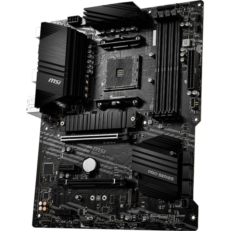Afbeelding laden in galerijviewer, Msi b550-a pro socket am4 moederbord (zwart, raid, gb-lan, sound, atx)
