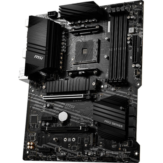 Msi b550-a pro socket am4 moederbord (zwart, raid, gb-lan, sound, atx)