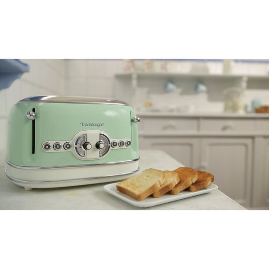 Ariete vintage broodrooster 0156 04 (lichtgroen)