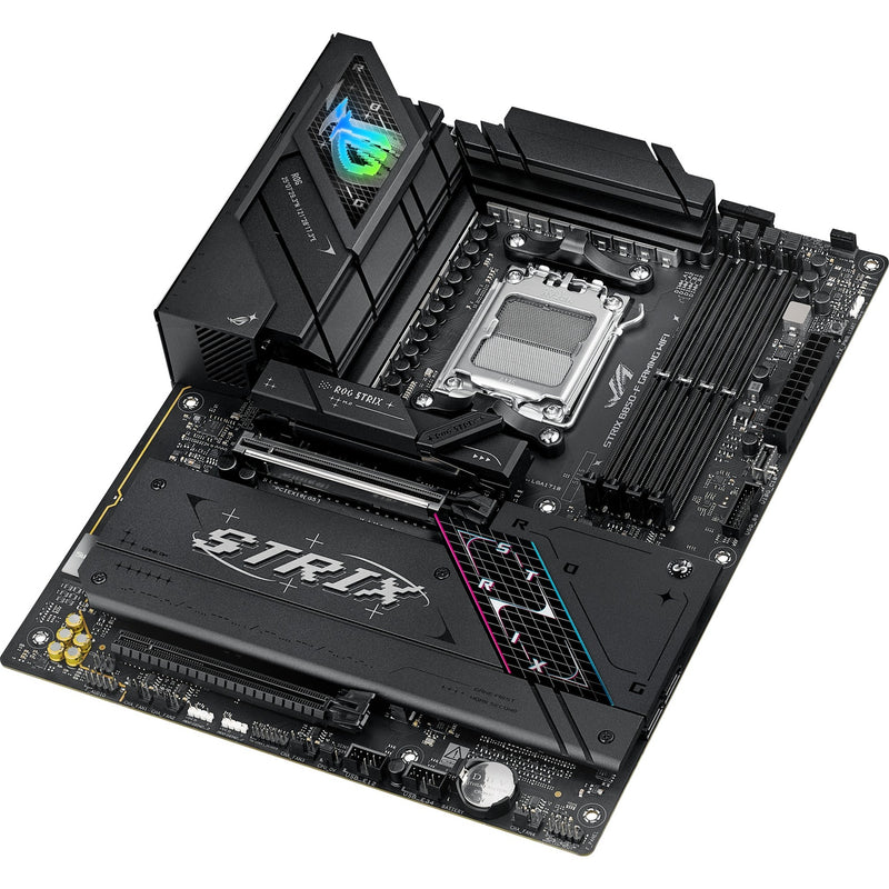 Afbeelding laden in galerijviewer, Asus rog strix b850-f gaming wifi socket am5 moederbord (2,5gb-lan, wi-fi 7, bt, sound, atx)
