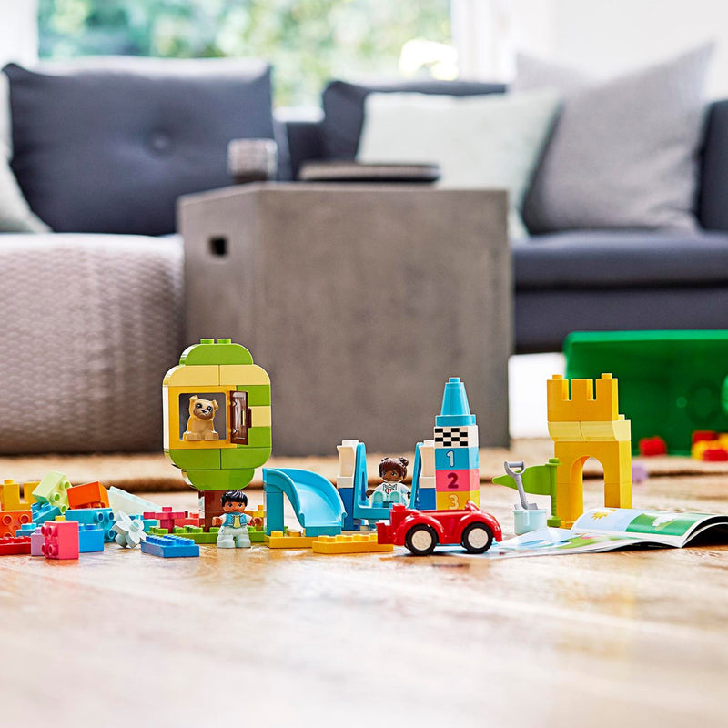 Afbeelding laden in galerijviewer, Lego duplo 10914 luxe opbergdoos met bouwstenen
