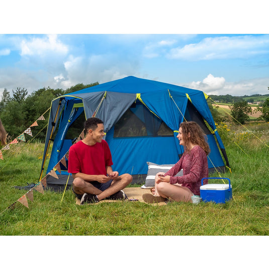Coleman octago tent (donkerblauw)