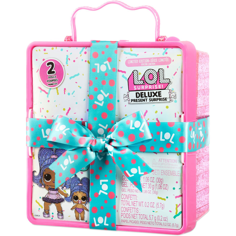 Afbeelding laden in galerijviewer, Mga entertainment l.o.l. surprise! deluxe present surprise serie 2 pyjamafeestje pop
