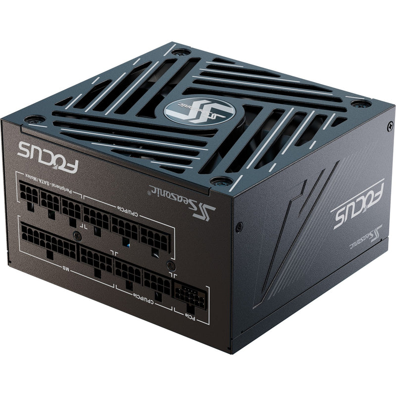 Afbeelding laden in galerijviewer, Seasonic focus gx-1000-v4 atx3.1 modulaire 1000 watt voeding (zwart, 1x 12vhpwr, 3x pcie)
