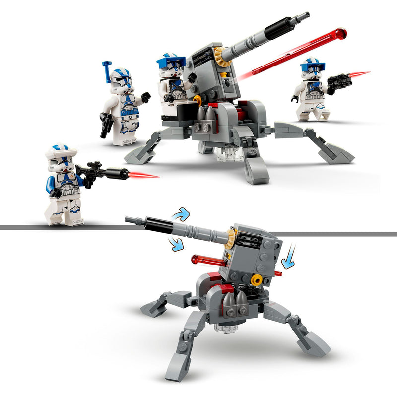 Afbeelding laden in galerijviewer, Lego star wars 501st clone troopers battle pack bouwbaar speelgoed met minifiguren - 75345
