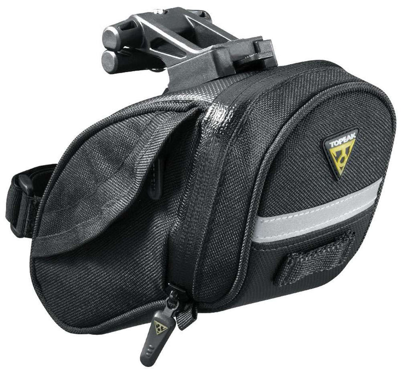 Afbeelding laden in galerijviewer, Topeak zadeltas Aero Wedge DX small - Zwart - Race - 0,45L
