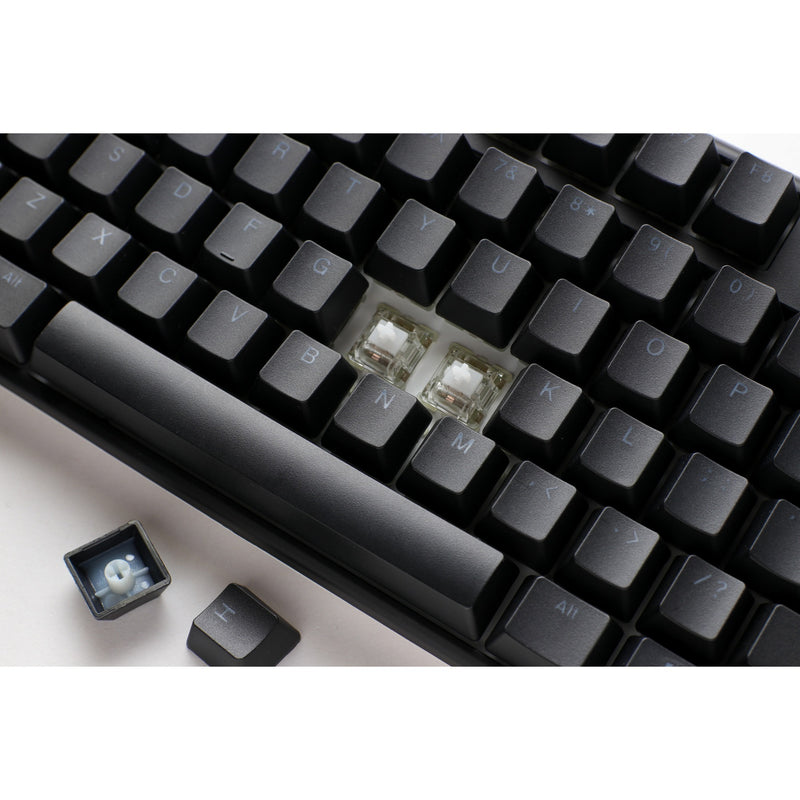 Afbeelding laden in galerijviewer, Ducky one 3 classic tkl rgb mechanisch toetsenbord (zwart, us lay-out (qwerty), cherry mx silent red, 80% (tkl), rgb leds, double-shot pbt, hot-swappable, quack mechanics)
