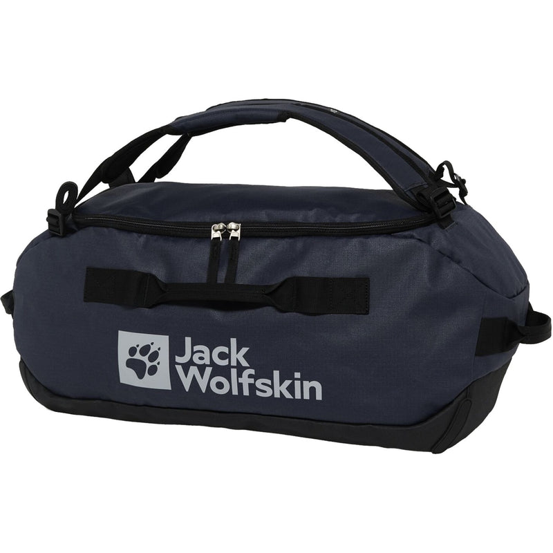 Afbeelding laden in galerijviewer, Jack wolfskin all-in duffle 35 rugzak (donkerblauw, 35 liter)
