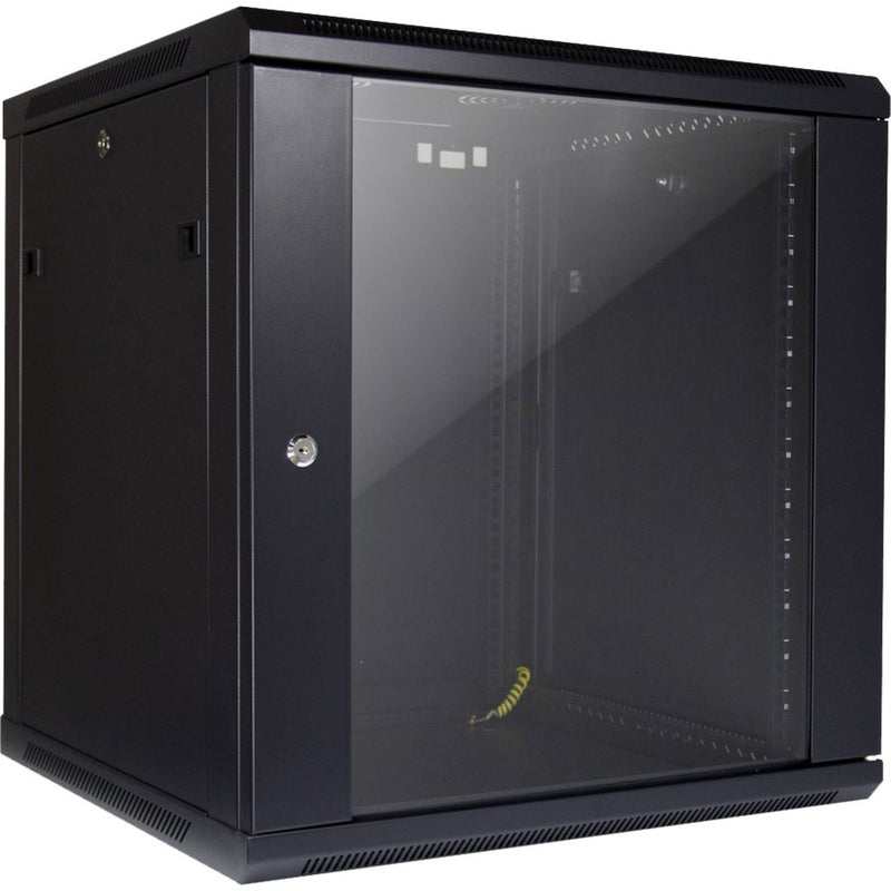 Afbeelding laden in galerijviewer, Inter-tech wandbehuizing sma-6612 server rack (zwart)
