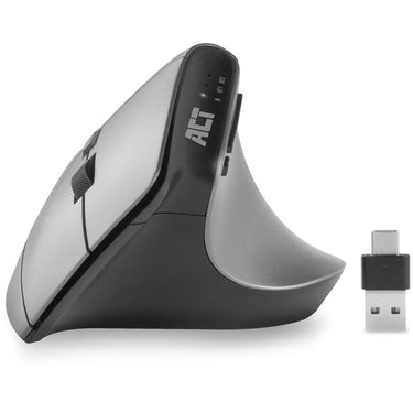 Act draadloze muis ac5155 bluetooth zwart, zilver