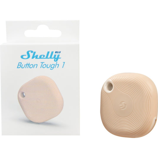 Shelly blu button tough 1 knop (mokka, bluetooth)