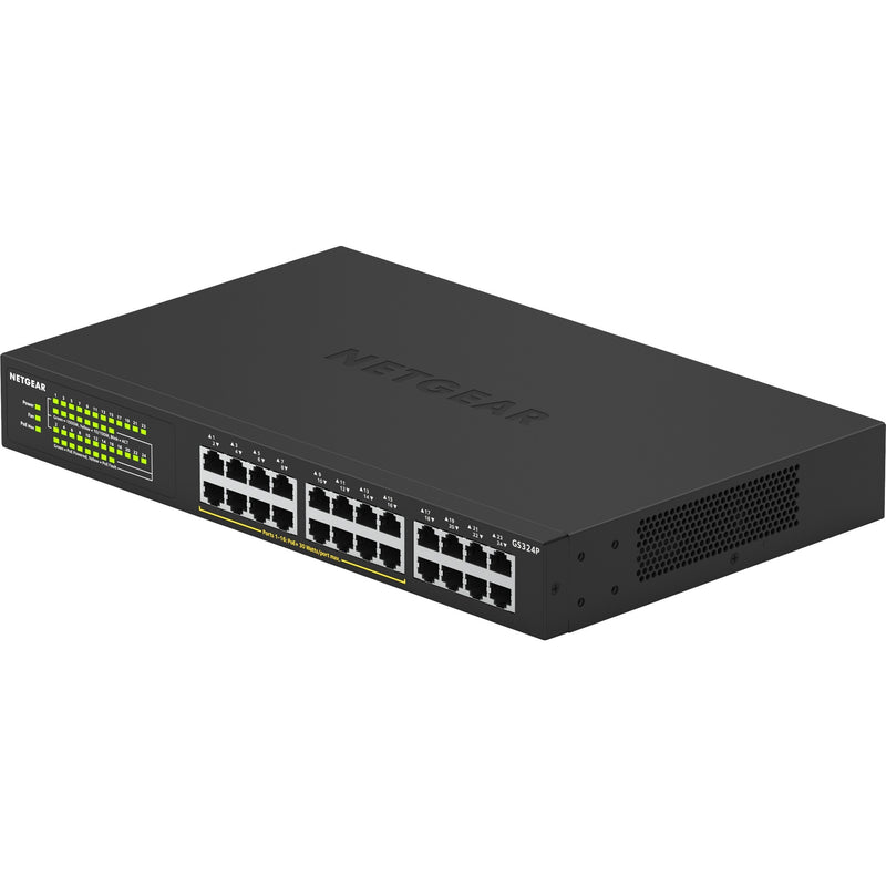 Afbeelding laden in galerijviewer, Abi schakelaar netgear gs324p-100eus gs324p zwart
