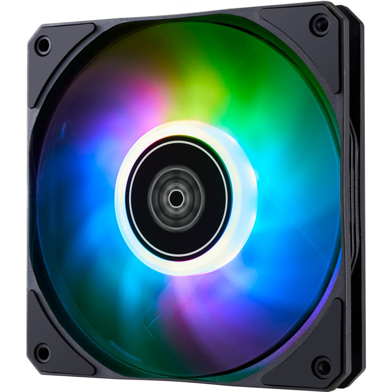 Afbeelding laden in galerijviewer, Silverstone air slimmer 120 argb case fan (zwart, 120 x 120 x 15 mm, pwm)

