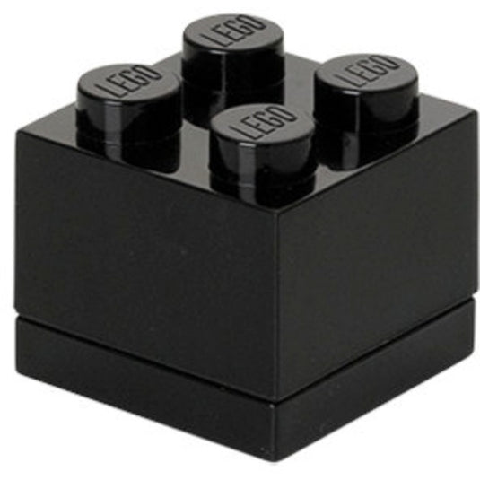 Room copenhagen lego mini box lunchbox 4 (zwart)