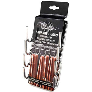 Bradley smoker worsthaken houder (zilver, 4 stuks)