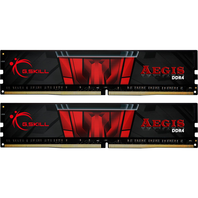 Afbeelding laden in galerijviewer, G.skill aegis 32 gb ddr4-3000 (2x 16 gb) werkgeheugen (zwart, f4-3000c16d-32gisb, xmp 2.0)
