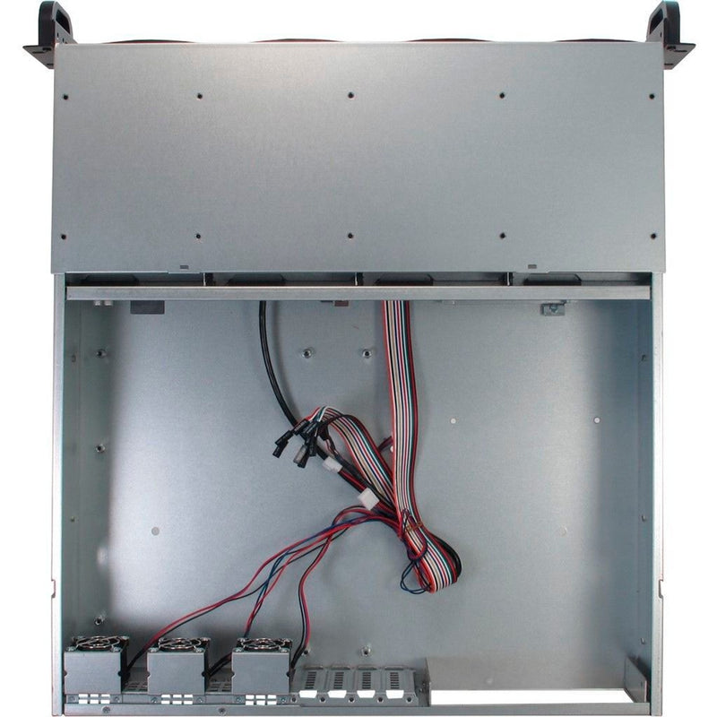 Afbeelding laden in galerijviewer, Inter-tech ipc 2u-2404l sata rack behuizing (zwart | 2x usb-a)
