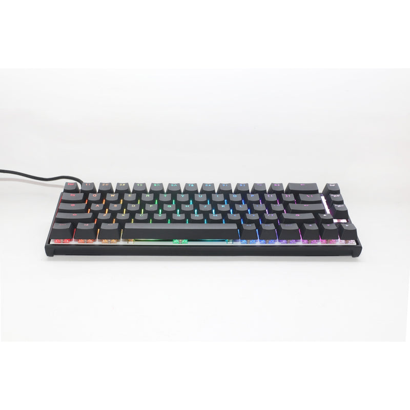 Afbeelding laden in galerijviewer, Ducky mecha pro sf rgb mechanisch toetsenbord (zwart, us lay-out (qwerty), cherry mx silent red, 65%, rgb leds, pbt double-shot)
