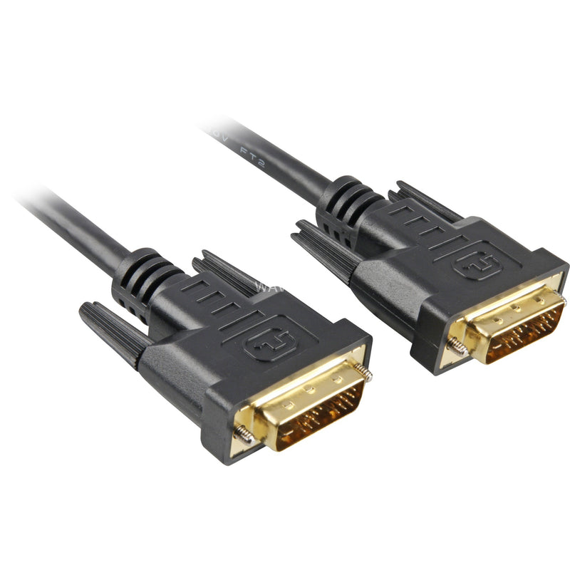 Afbeelding laden in galerijviewer, Sharkoon dvi-d kabel (zwart, 1 meter)

