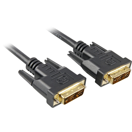 Sharkoon dvi-d kabel (zwart, 1 meter)