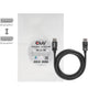 Club 3d displayport 1.4 hbr3 kabel (zwart, 1 meter, 8k)