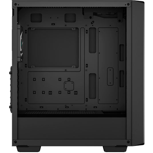 Deepcool cc560 argb v2 midi tower behuizing (zwart | 2x usb-a | rgb | tempered glass)