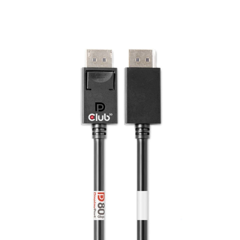 Afbeelding laden in galerijviewer, Club 3d gecertificeerde displayport 2.1 kabel (zwart, 1,6 meter, 10k)
