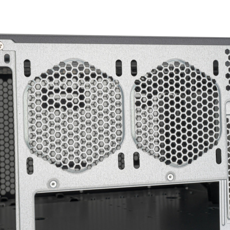 Afbeelding laden in galerijviewer, Silverstone rm4a rack behuizing (zwart | 4u | usb-c)
